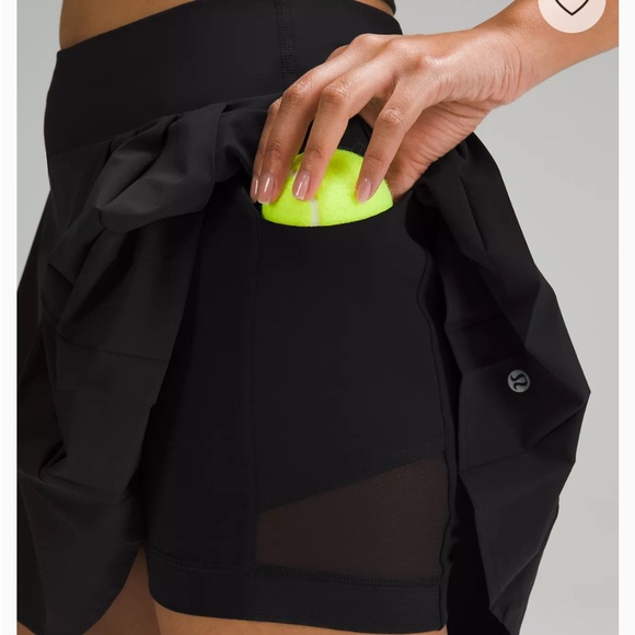 LuluLemon Side Pleat High Rise Tennis Skirt - Picture 3 of 6